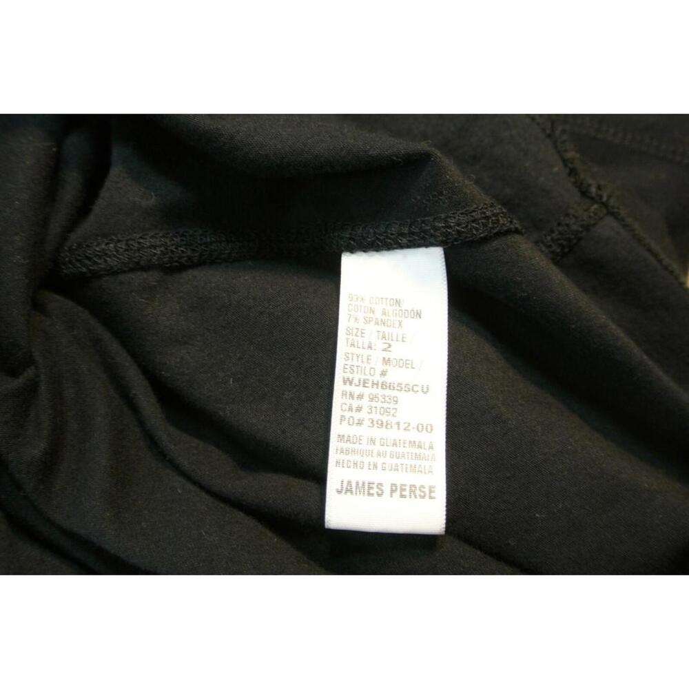 New, James Perse Solid-Colored Jersey T-Shirt Dre… - image 4